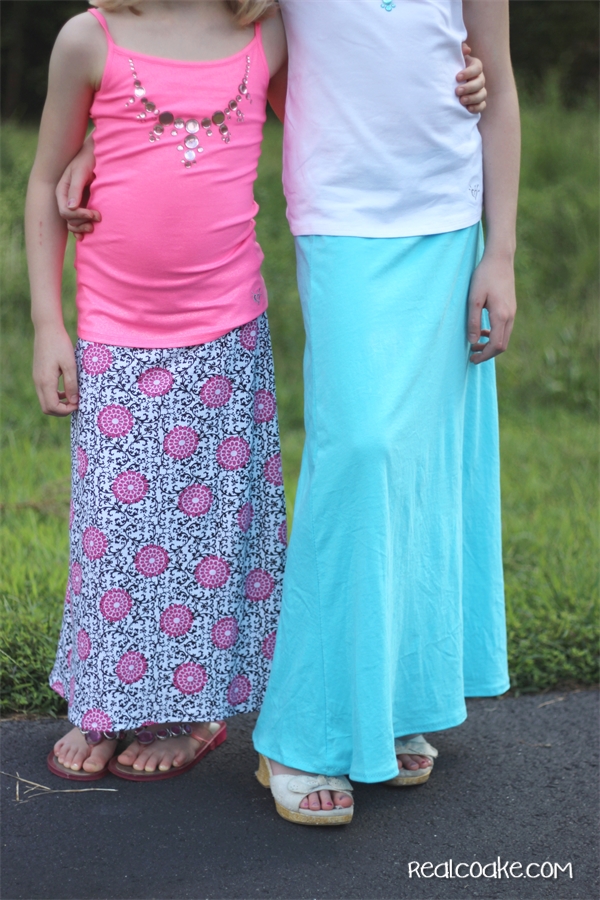 Skirts to the Max Maxi Skirt Pattern for Girls Real Creative